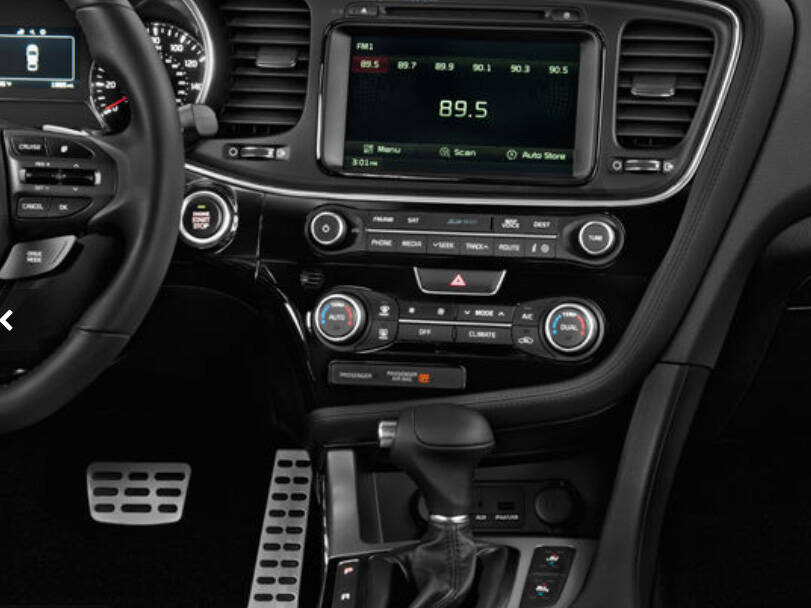 Kia Optima 3rd (TF) Generation Interior 