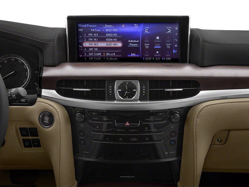 Lexus LX 3rd (J200) Generation Interior 