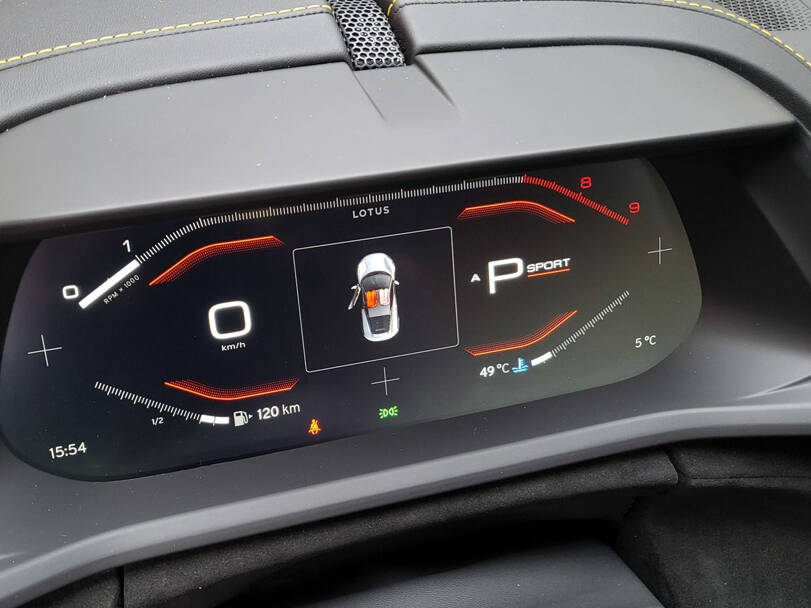 Lotus Emira 2025 Interior 