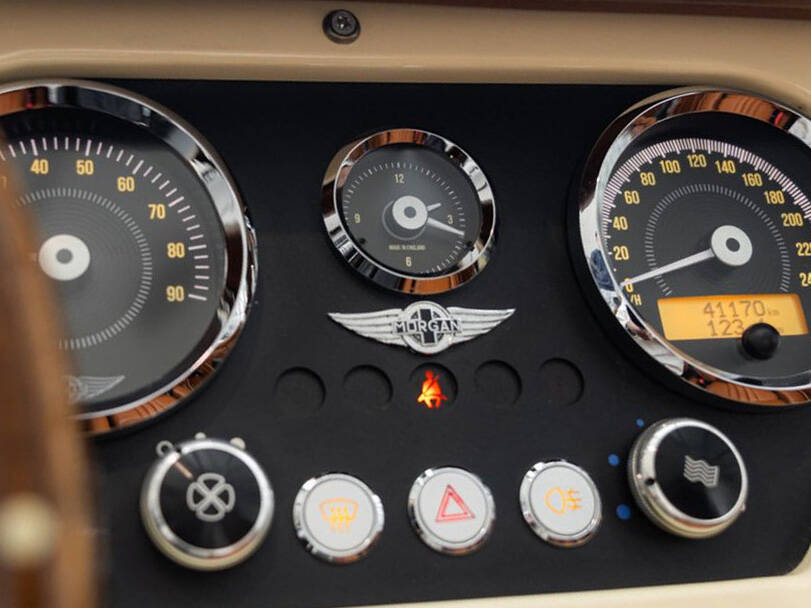 Morgan Plus 4 Interior 