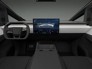 تسلا سايبرتراك الداخلية 