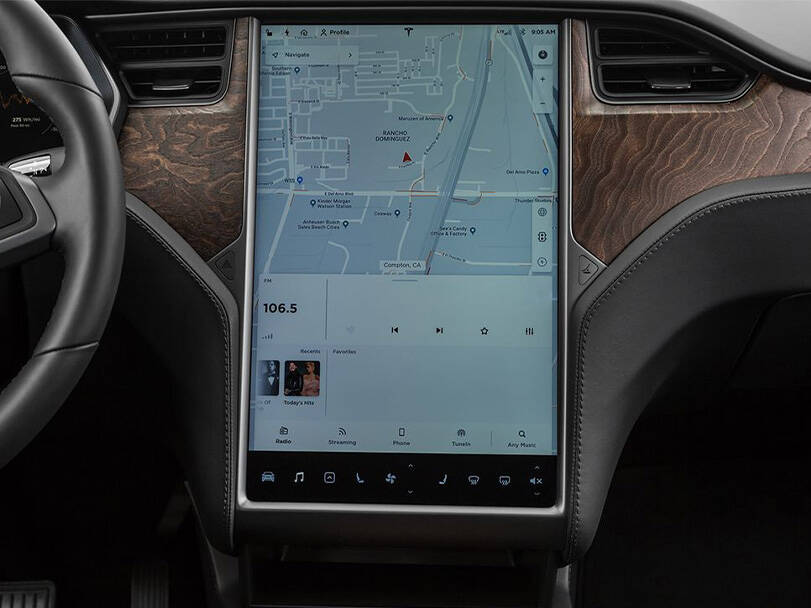 تسلا موديل إكس 2025 Interior 