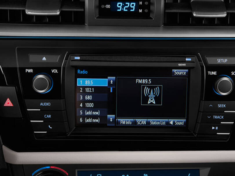 Toyota Corolla Interior 