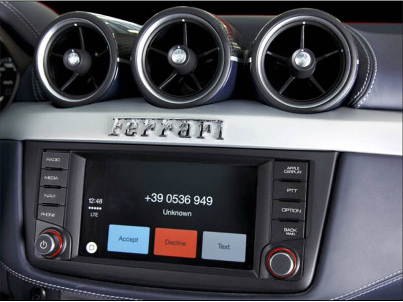فيراري إف إف Interior 
