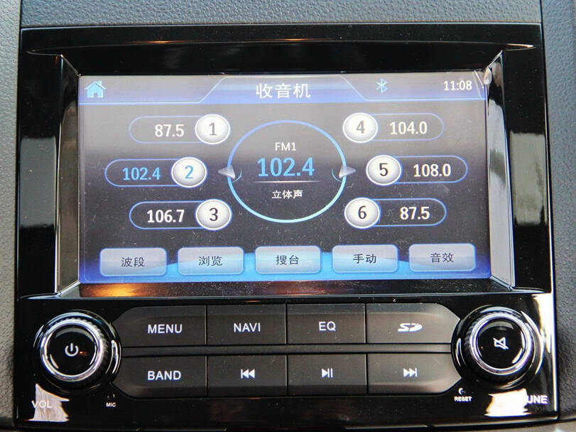 JAC S3 2025 Interior 