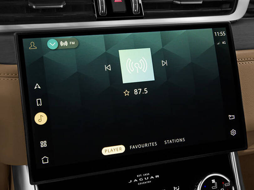 Jaguar XF Interior 